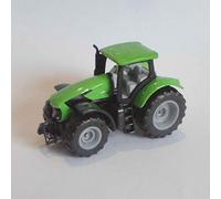 siku 1081, Tracteur DEUTZ-FAHR TTV 7250 Agrotron, Vert/Noir, Cabine amovible, Pneus en caoutchouc