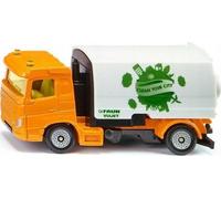 Siku 1104 Balayeuse Faun Umwelttechnik Jouet Métal Plastique Jaune Blanc Bac De Ramassage Rabattable Châssis 2 Essieux