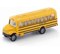 siku 1319 - Autobus Scolaire Américain, Jouet Pour Enfants, Métal/Plastique, Jaune, Pneus En Caoutchouc