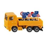 Siku - 1322 - véhicule sans piles - camion signalisation routière - 1,64 ème G