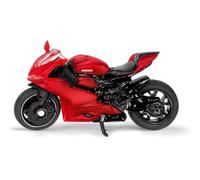 siku 1385, Moto Ducati Panigale 1299, métal/plastique, rouge, béquille pliable