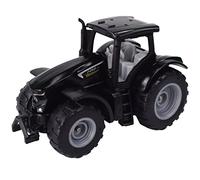 siku 1397, DEUTZ-FAHR TTV 7250 Warrior, Métal/Plastique, Noir, Jouet Tracteur pour Enfants