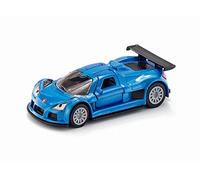 siku 1444, Voiture de Sport Gumpert Apollo, métal/plastique, bleu, portes ailées ouvrables