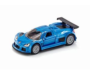 siku 1444, Voiture de Sport Gumpert Apollo, métal/plastique, bleu, portes ailées ouvrables