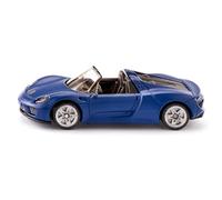 siku 1475 - Porsche 918 Spyder, 1:55, Métal/Plastique, Jouet pour enfantss, Couleur argent, pneus en caoutchouc