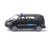 Siku 1548 VW T5 Special Operations Command, Métal/Plastique, Noir, Voiture Jouet pour Enfants, Conception détaillée, Hayon ouvrant.
