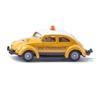 siku 1561, VW ADAC, Voiture jouet, Métal/plastique, Jaune, Voiture jouet pour enfants, Pneus caoutchoutés, Lampe de toit