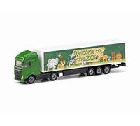 Siku Camion cabine 1627 – Métal/Plastique, Échelle 1:87, Vert, pneus caoutchouc, hayon ouvrant