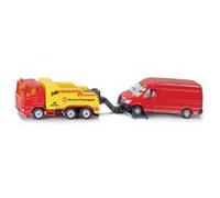 SIKU - 1667 - VÉHICULE MINIATURE - MODÈLE À L'ÉCHELLE - DÉPANNEUSE AVEC VOITURE - ECHELLE 1/64 G