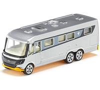 siku 1671, Camping-Car Niesmann + Bischoff Arto, métal/plastique, argenté, porte latérale ouvrable
