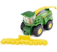siku 1794, John Deere 8500i Forage Harvester, 1:87, Metal/Plastic, Green, Removable corn header, Movable fuel pipe, Trailer hitch