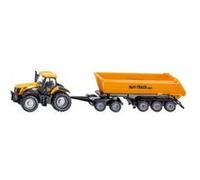 Siku Tracteur Jcb Avec Dolly Et Benne Basculante