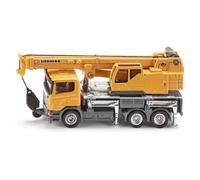 Siku Grue télescopique 1859 – Flèche télescopique, 1:87, métal/plastique, jaune