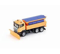 siku 1898 - Chasse neige, 1:87, Métal/Plastique, Orange/Bleu, Lame à Neige Mobile