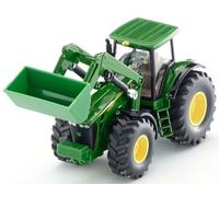 SIKU FARMER - John Deere avec chargeur frontal, Modèle réduit de voiture