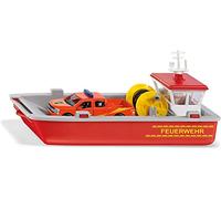 Siku Fire Brigade working boat Modèle de bateau de pompiers Pré-assemblé 1:50