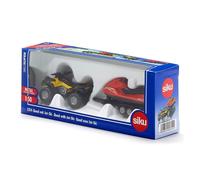 Siku 2314 QUAD E MOTO D'ACQUA 2 IN 1 1:50 Modellino