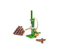 siku 2468, Fendeuse à Bois, 1:32, Métal/plastique, Vert, 10 troncs d'arbre en plastique inclus