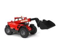 siku 3067, Chariot Télescopique Manitou MLT840, 1:32, Métal/Plastique, Rouge, Bras De Chargement Mobile
