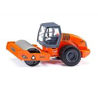 siku 3530, Hamm 3625 rouleau monocylindre, 1:50, Métal/Plastique, Orange, Rouleau rotatif