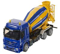 siku 3539 - Camion-toupie, Métal/Plastique, Cuve Tournante Rotative, 1:50, Jaune/Bleu,