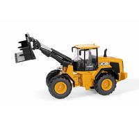 siku 3663, JCB 435S Agri-Chargeuse sur pneus, 1:32, Orange, Métal/Plastique, Chargeur Frontal Interchangeable