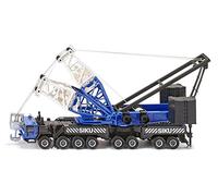 siku 4810 - Grue mobile avec flèche emboîtable, 1:55, Bleu, Métal/Plastique, Avec treuil et contrepoids