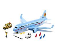 siku 5402, Avion de Ligne avec Accessoires, en plastique, Bleu ciel, avec Plusieurs fonctions, Compatible avec les autres modèles siku de la même échelle