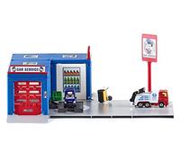 siku 5507, Atelier Mécanique, Plastique, Multicolore, Avec 2 véhicules siku inclus, Nombreuses fonctions, utilisable avec jouet d'échelle Jusqu'à 1:50