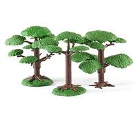 siku 5590, 2 Arbres au Feuillage luxuriant, Plastique, Vert, embrochage flexible
