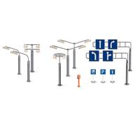 SIKU 5594 MINIATURE ACCESSOIRES PANNEAUX ET RÉVERBÈRES SIKUWORLD