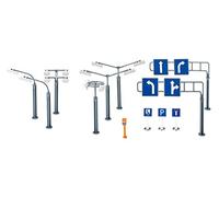 siku 5594, Panneaux et Lampadaires, Plastique, Multicolore, Multiusage