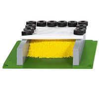 siku 5606 - Silo Avec Bâche, 12 Pneus Et Granules Sur Support Vert, Complément Simple Pour siku World Farmer Set