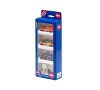 siku 6328, Coffret Cadeau Supercars, Lamborghini Veneno, Apollo I,E, McLaren Senna, Pièces Amovibles, Panneau de Signalisation et Radar Inclus