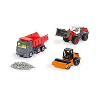 Coffret Construction - Véhicules de chantier et tracteurs SIKU 6329 - Multicolore - A partir de 3 ans - Mixte