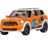 Siku 6507 Set De Bricolage Style My Siku Mini Countryman Summer Voiture Jouet Métal Plastique Orange Avec Feuilles D Autocollants Pour Personnalisation Portes Ouvrables