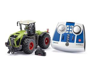 siku 6794 - Tracteur télécommandé Claas Xerion 5000 TRAC VC, Vert, Métal/Plastique, Télécommande Bluetooth incluse, Possibilité de commande par application mobile