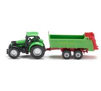 SIKU AGRICOLE TRACTEUR DEUTZ C/REMORQUE MODÉLISME MODÈLE