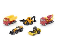 SIKU Big action set - machines de construction, 5 voitures