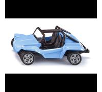 Siku Buggy 1057 Noir/Bleu - Miniature Métal/Plastique 72x28x39mm, 4 Roues, Âge Recommandé 3+, Échelle 1/64, Dimensions Emballage 97x42x78mm - Avertissement : 3+