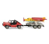 SIKU Buggy avec avion de sport