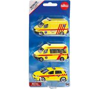 SIKU Czech version - ambulance set set de 3 voitures