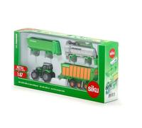 Siku Deutz-fahr Avec Kit De Remorques Joskin