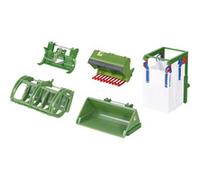 Siku Véhicule miniature 3658 – Set accessoires pour chargeur frontal – Sans piles – Échelle 1:32 G