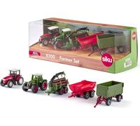 Siku Farmer Set 2xTracteur 3x Remorque en métal