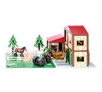 Siku ferme pour chevaux avec accessoires 49,5 cm 6 pièces (5609) Vert G