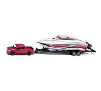 Siku Ford F150 avec bateau sportif Violet