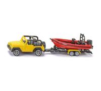 Siku Jeep avec Bateau