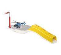siku 5506, Héliport avec Hélicoptère "Heli Taxi" à l'échelle 1:87, Plastique, Multicolore, compatible avec les hélicoptères à l'échelle 1:50 et 1:87, Utilisation polyvalente
