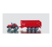 SIKU - Massey-ferguson tracteur avec remorque G